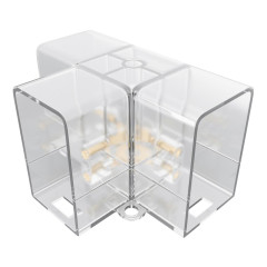 Коннектор тип T для св-ков серии NET 67х40х40 IP20 полипропилен 09-137 APEYRON