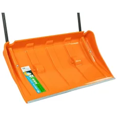 Скрепер для уборки снега Сибртех пластиковый усиленный 795х435х1280мм (61669)