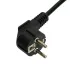 Удлинитель 5-мест. 2USB+С черный 2.5м STEKKER Comfort 49656