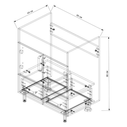 Тумба EVA GOLD 70 
