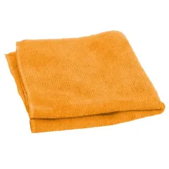 Салфетка РЫЖИЙ КОТ M-01 30х30см микрофибра рыжая (212276)