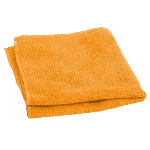 Салфетка РЫЖИЙ КОТ M-01 30х30см микрофибра рыжая (212276)