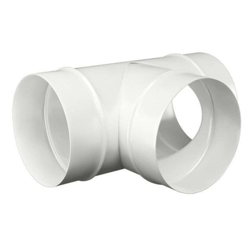 Тройник Т-образный стальной с покрытием полимерной эмалью D150 15ТМ