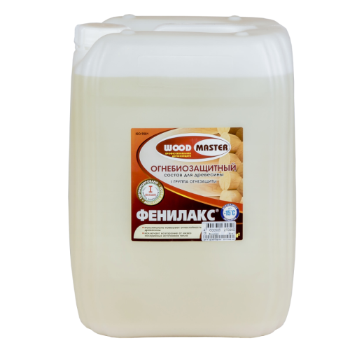 Препарат WOOD MASTER Фенилакс Огнебиозащитный состав 25кг