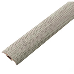 Порог с кабель-каналом 42мм 1,6 Дуб латте ПВХ (ПМК42-1,6 229 ИДЕАЛ)