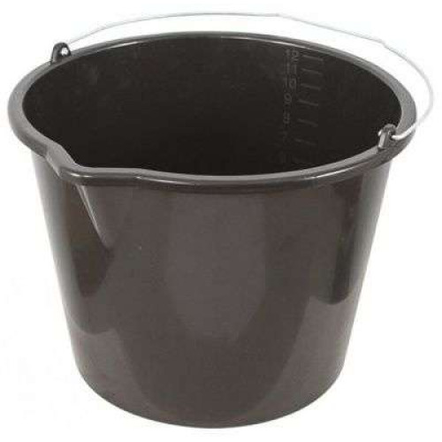 Ведро пластик FIT для перемешивания раствора с носиком 12л (4087)