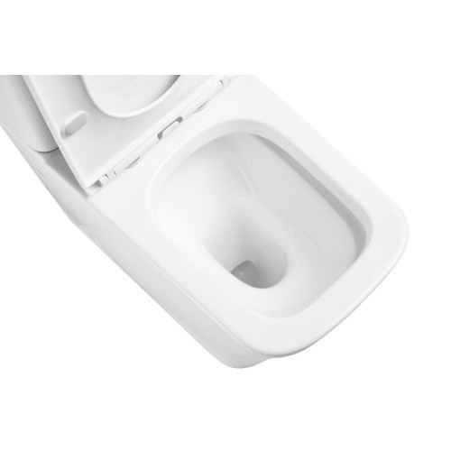 |Унитаз-компакт EVA GOLD A2808 тонкое сиденье ДП, безободковый