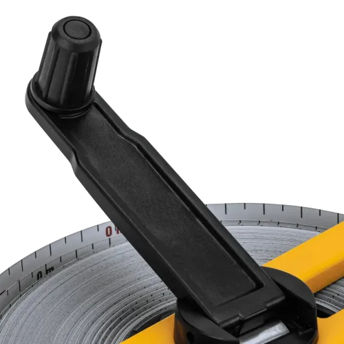 Рулетка Denzel геодезическая стальная лента 50м (31492)