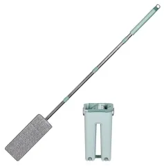 Швабра РЫЖИЙ КОТ CLEAN HANDS ведро с отжимом, швабра, насадки 310459 (227408)