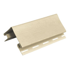 АЛЬТА планка к сайдингу Классик угол НАРУЖНЫЙ 3 м Бежевый