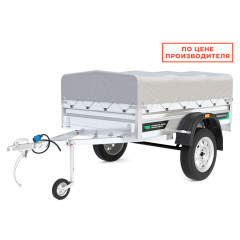 Прицеп АТЛАНТ 2013 (2000х1300, борт h=300, Тент+дуги h=300)