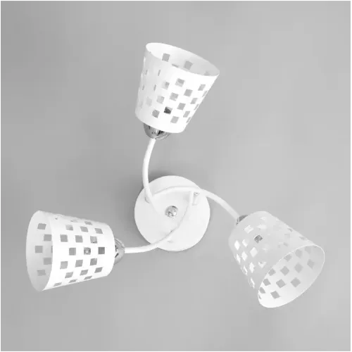 Светильник ЭкономСвет 10087/3WT+CR WT