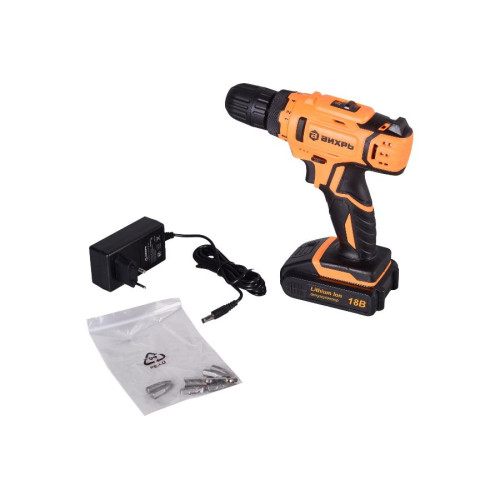 Шуруповерт ВИХРЬ ДА-18Л-2 (72/14/16)  (*15)