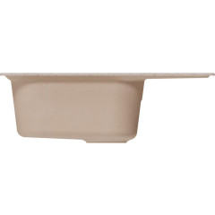 Мойка комп. MIXLINE ML-GM18 490х640x190мм, песочная, сифон