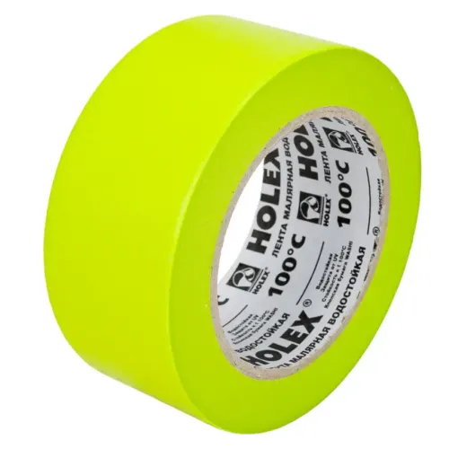 Скотч малярный HOLEX жаро-водостойкий 48ммх50м (HAS-382277)