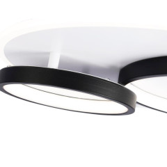 Светильник AMBRELLA FA7719 WH/BK 64W 3000K-6400K белый/черный