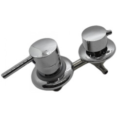 Смеситель для душевой кабины на 3 положения к 1808 (меж осевое 110мм)