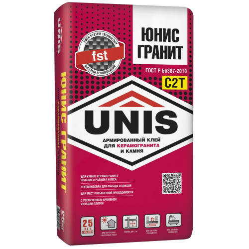 Клей д/плитки UNIS Гранит 25кг
