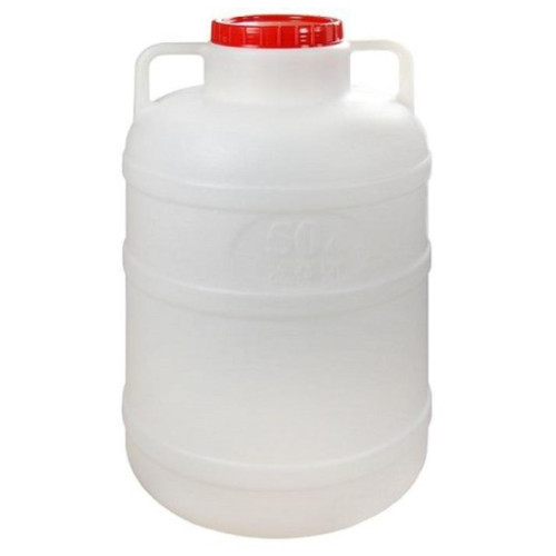 Бочка-канистра пл 50 л круглая с ручками М048 Альтернатива
