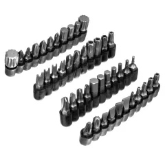 Набор инструментов СИБРТЕХ 215 пр. 1/4, 3/8, 1/2, Cr-V, S2, усиленный кейс (14170)