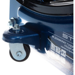 Домкрат подкатной STELS  2т, 80–380мм, Low Profile, пласт. кейс (51130)