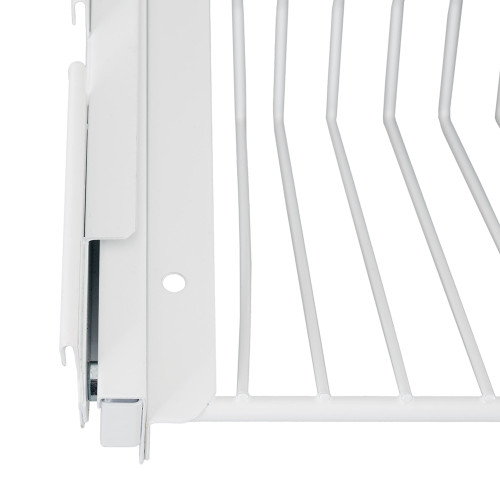 Обувница выдвижная двухъярусная 603 GS белая