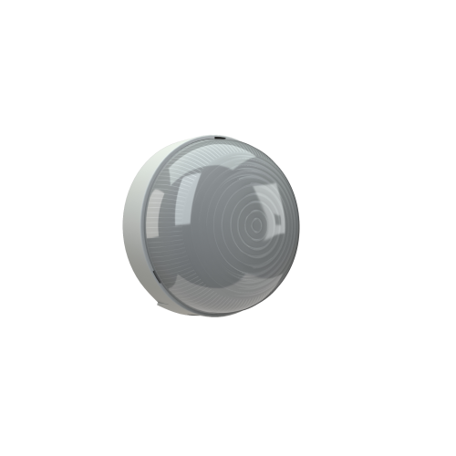 Светильник (ЛН_Е27) 100Вт влагозащ. IP44 круг./прозр. ст./бел. SQ0311-0003 TDM (387022)