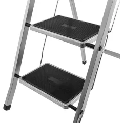 Стремянка СИБРТЕХ (97868) стальная, 3 ступени с полимерным покрытием