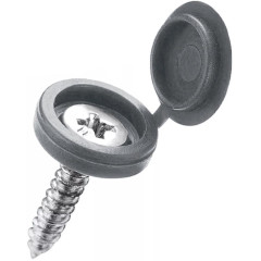 Декоративный колпачок для саморезов, серый  9945002