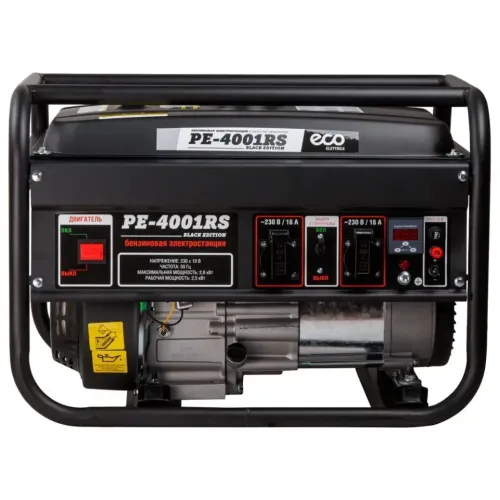 Генератор бензиновый ECO PE-4001RS (Black Edition)