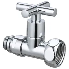 Вентиль запорный для П/С GAPPO прямой ф 1/2