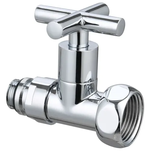 Вентиль запорный для П/С GAPPO прямой ф 1/2