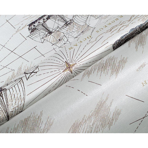 Обои Саратовские Фрегат фон 906-02 дуплексные С6 0,53*10 (15)