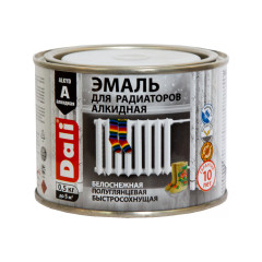 Эмаль для радиаторов DALI алкидная 0,5 кг