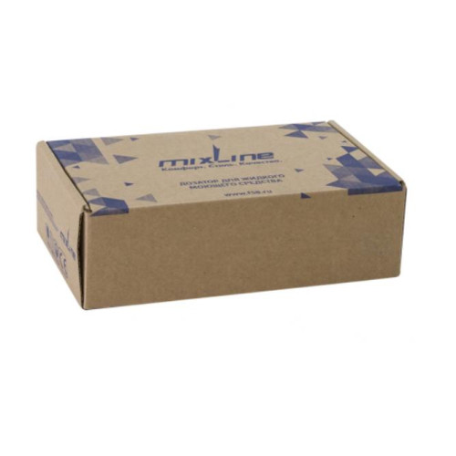 Дозатор для жидкого моющего средства MIXLINE ML-D02 антрацит, 330 мл