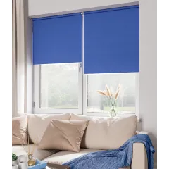 Рулонные жалюзи Блэкаут 47*160/175 цвет синий