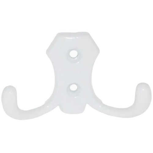 Крючок-вешалка бол. Бабочка белый(00033)