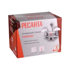 Станок заточный РЕСАНТА Т-200/450 (75/7/3) (*15)