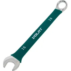 Ключ гаечный комб. ВОЛАТ 15мм, в прорезиненной оплетке (16060-15)