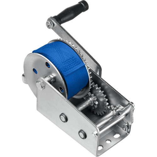 Лебедка барабанная ленточная ЗУБР тяга 0,9т, лента 10м, Профессионал (43115-0.9)