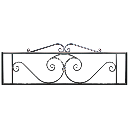 Ограда Виктория Высокая с навершием (1м/п)