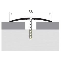 Стык 38мм 1,35 дуб натуральный