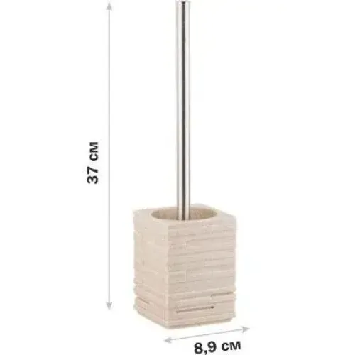 Ёрш для туалета напольный PERFECTO LINEA бежевый WEATHERED SAND (35-151500)