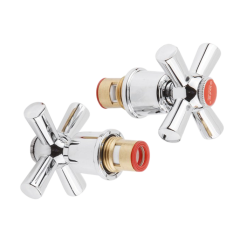 Ручка для смесителя с кран-буксой G-LAUF XOT-722, 180° (2шт)