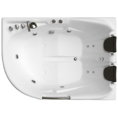 Ванна акриловая EVA GOLD OLB-807L 120х170х65см с ГМ, смеситель, подголовник, экран