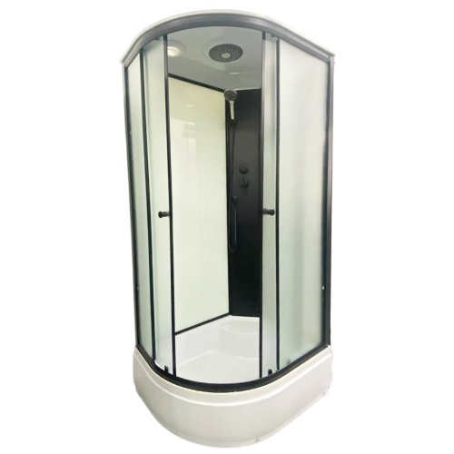 Душевая кабина ДАНА 100х80х215см сред. поддон, левая 028 L (3 кор.)