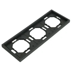 Рамка 3-пост ЭМИЛИ черный PFR00-5003-05