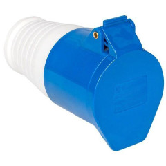 Розетка STEKKER 2P+PE 32A IP44 ST-223 RST32-223-44 49439