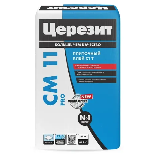 Клей д/плитки Церезит СМ11 25 кг