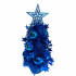 Елка настольная декорированная ВОЛШЕБНЫЕ ПОДАРКИ 33см, синий (8\1802)